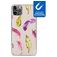 My Style Magneta iPhone 11 Pro TPU flexible Carcasa - Feathers