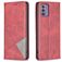 Mobigear Rhombus Slim Nokia G42 Plånboksfodral - Röd