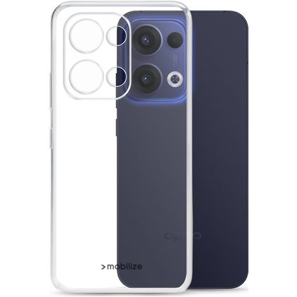 Mobilize Gelly Gennemsigtig OPPO Reno 13 Fleksibel TPU Bagsidecover - Gennemsigtig
