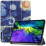 Mobigear Tri-Fold iPad Pro 11 tum (2018) Plånboksfodral - The Starry Night