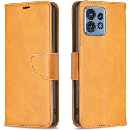 Mobigear Excellent Motorola Edge 40 Pro Etui z klapką typu portfel - Koniakowy