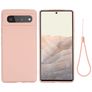Mobigear Rubber Touch Google Pixel 6 Silicone Back cover - Rosa
