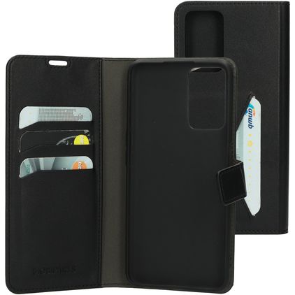 Mobiparts Classic Wallet OPPO A76 Capa livro Carteira - Preto