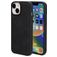 Mobiparts Classic iPhone 13 MagSafe TPU / Konstläder Skal - Graphite Black