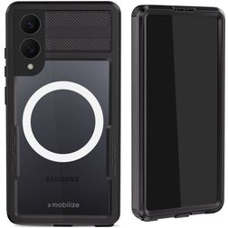 Mobilize Waterproof Samsung Galaxy S25 Edge Resistente à água MagSafe Plástico rígido Capa traseira - Preto