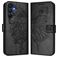 Mobigear Flowers Samsung Galaxy A17 Etui z klapką typu portfel - Czarny