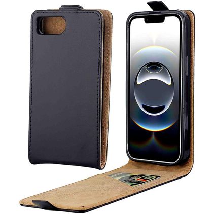 Mobigear iPhone 17e Capa flip - Preto