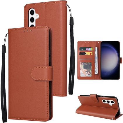 Mobigear Wallet Samsung Galaxy S26 Plus Wallet case - Brown