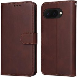 Mobigear Wallet Google Pixel 9a Lompakkokotelo + Setelitasku - Ruskea