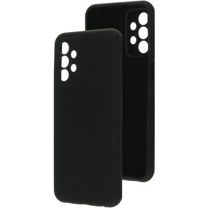 Mobiparts Samsung Galaxy A23 Silikoni Suojakuori - Musta