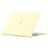 Mobigear Cream Matte MacBook Air 15 pollici (2023-2026) Cover rigida per MacBook - Giallo - Modello A2941 / A3114 / A3241 / A3448