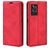 Mobigear Retro Slim Realme GT2 Pro Etui z klapką typu portfel - Czerwony