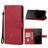 Mobigear Wallet ASUS ROG Phone 7 Pungetui med Seddelrum - Rød