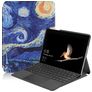 Mobigear Design Microsoft Surface Go 2 Wallet case - The Starry Night
