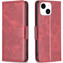 Mobigear Excellent iPhone 15 Wallet case - Red