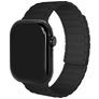 Mobilize Magnetic Silikon Apple Watch Řemínek Magnetické zapínání - 49/46/45/44 mm - Černá