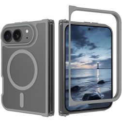 Mobigear Shockproof iPhone Duo MagSafe Hardcase Etui plecki - Dark Grey