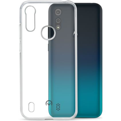 Mobilize Gelly Läpinäkyvä Motorola Moto E6s (2020) Joustava TPU Suojakuori - Läpinäkyvä