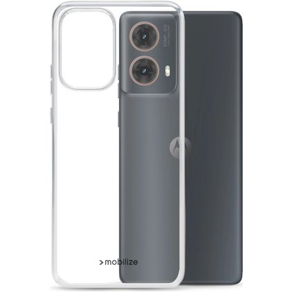 Mobilize Gelly Transparente Motorola Moto G85 TPU flexível Capa traseira - Transparente