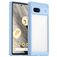Mobigear Crystal Google Pixel 7a Fodral Hårdplast Skal - Transparent / Blå