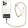 Mobigear Lanyard Universellt justerbart mobilband - Rosa / Lila / Gul