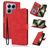 Mobigear Wallet Xiaomi 14T Pro Wallet case - Red