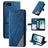 Mobigear Rhombus iPhone 8 Funda tipo libro Cartera - Azul