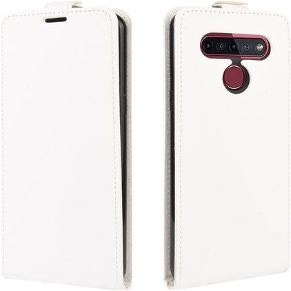 Mobigear LG K51s Läppäkotelo - Valkoinen