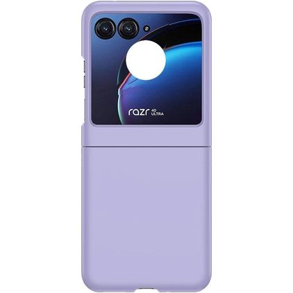 Mobigear Colors Motorola Razr 50 Hardcase Etui plecki - Fioletowy