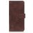 Mobigear Croco Google Pixel 6a Wallet case - Brown