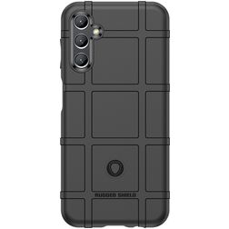 Mobigear Rugged Shield Samsung Galaxy A24 Flexibel TPU Skal Stötsäkert - Svart