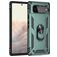 Mobigear Armor Ring Google Pixel 6 Funda Plástico rígido Carcasa Antigolpes con anillo - Verde