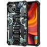 Mobigear Armor Stand iPhone 13 Hard Case Back cover Shockproof with Stand - Green