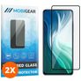 Mobigear Premium Xiaomi Mi 11i Cristal templado Protector de pantalla - Compatible con fundas - Negro (pack de 2)