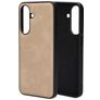 Mobiparts Classic Samsung Galaxy A27 MagSafe TPU / Pele sintética Capa traseira - Moonstone Beige