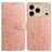 Mobigear Flowers iPhone 18 Pro Max Wallet case - Rose Gold
