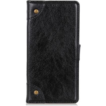 Mobigear Ranch LG K50s Capa livro Carteira - Preto