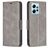 Mobigear Excellent Xiaomi Redmi Note 12 Lompakkokotelo + Setelitasku - Harmaa