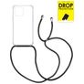 My Style Loop Transparente iPhone 13 Pro Max TPU flexible Funda con cuerda - Transparente