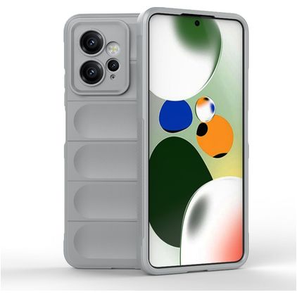 Mobigear Bumpy Xiaomi Redmi Note 12 Fleksibel TPU Bagsidecover - Grå