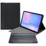 Mobilize Detachable Bluetooth Keyboard Samsung Galaxy Tab S10 FE QWERTY Keyboard Wallet case - Black
