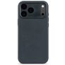 Decoded iPhone 17 Pro Max Aito nahka Suojakuori Iskunkestävä - Navy Shadow