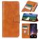 Mobigear Classy Samsung Galaxy S21 FE Funda tipo libro Cartera - Coñac