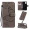 Mobigear Butterfly Samsung Galaxy A71 Wallet case - Grey