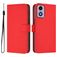 Mobigear Urban Wallet Motorola Moto E14 Cover a libro portafoglio - Rosso