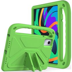 Mobigear AeroArmor Lenovo Tab P12 Capa para crianças com pega + Suporte para caneta stylus - Verde