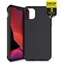 ITSKINS SpectrumSolid iPhone 12 Pro Max TPU flexível Capa traseira Antichoque - Plain Black