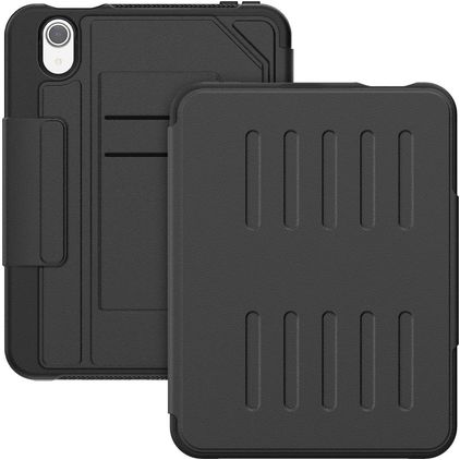 Mobigear Magnetic Folio iPad Mini 6 (2021) Funda tipo libro + Portalápices - Negro