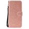 Mobigear Glitter Huawei Y6p Capa livro Carteira - Rosa dourado