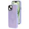 Mobiparts Hardcover iPhone 15 Plus MagSafe Hardcase Back cover - Satin Lila